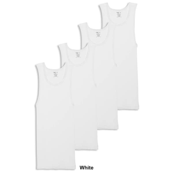 Mens Jockey&#174; 4pk. Cotton Athletic Tank Tops