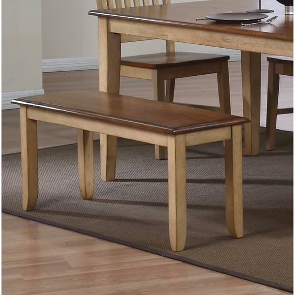 Besthom 29in. High Back Wood Bench
