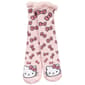Womens Fuzzy Babba Fuzzsox Crew Hello Kitty Slippers - image 1