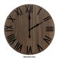 Elegant Designs Handsome 21" Farmhouse Wood Wall Clock - image 8