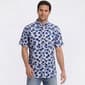 Mens Chaps Cotton Palm Tree Button Down Shirt - White - image 1