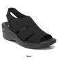Womens BZees Double Up Wedge Sandals - image 7