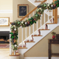 Puleo International 6ft. Pre-Lit Adorned Garland - image 2