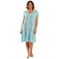Plus Size MUK LUKS(R) Island Palm Ruffle Layers Lounge Dress - image 1