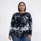 Plus Size Mountain Ridge Long Sleeve Tie Dye Tee - image 2