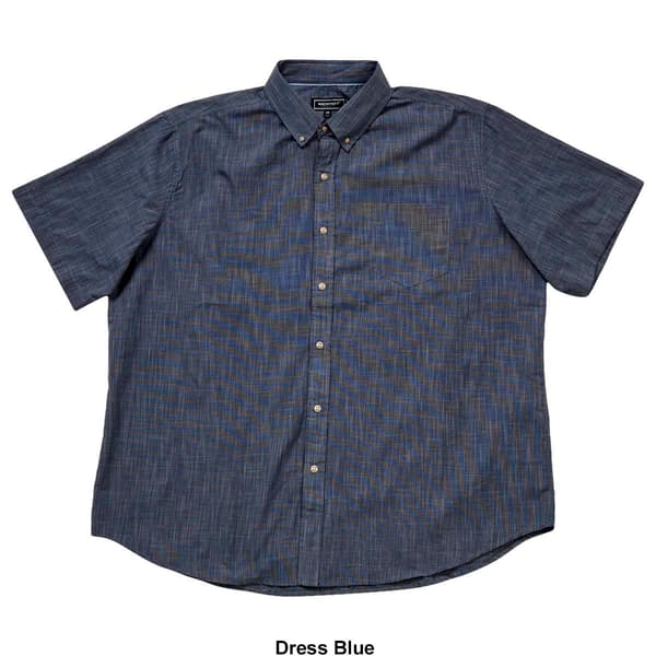 Mens Big & Tall Architect&#174; Cross Hatch Button Down Shirt