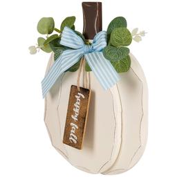 Northlight Seasonal 9in. Happy Fall Wooden Pumpkin Table Plaque