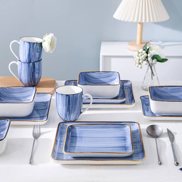 Stone Lain Esmeralda 16pc. Porcelain Dinnerware Set