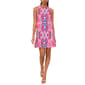 Petite MSK Sleeveless Paisley Keyhole Back Shift Dress - image 1