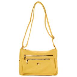 Gloria Vanderbilt Olivia Double Zip Multi-Compartment Crossbody