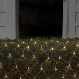 Northlight Seasonal 8ft. White LED Net Style Christmas Lights