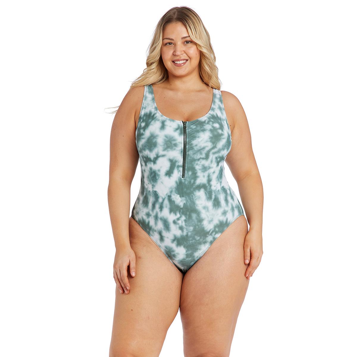 Juniors Plus Cyn & Luca Zoe One Piece Swimsuit