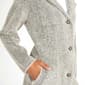 Womens NVLT Single Breasted Herringbone Coatigan - image 4