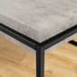 South Shore Mezzy Rectangular Concrete Industrial Coffee Table - image 4