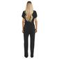 Womens Connected Apparel Tulip Sleeve Crepe Jumpsuit - image 2