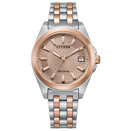 Womens Citizen&#40;R&#41; Corso Two-Tone/Rose Gold Dial Watch - EO1226-59X
