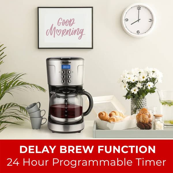 Mueller 12 Cup Programmable Coffeemaker