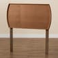 Baxton Studio Laurien Ash Walnut Wood Twin Size Headboard - image 4