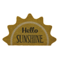 VCNY Home Hello Sunshine Outdoor Coir Doormat - image 1