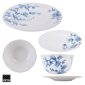 222 Fifth Bellamy Porcelain 12pc. Dinnerware Set - Service for 4 - image 9