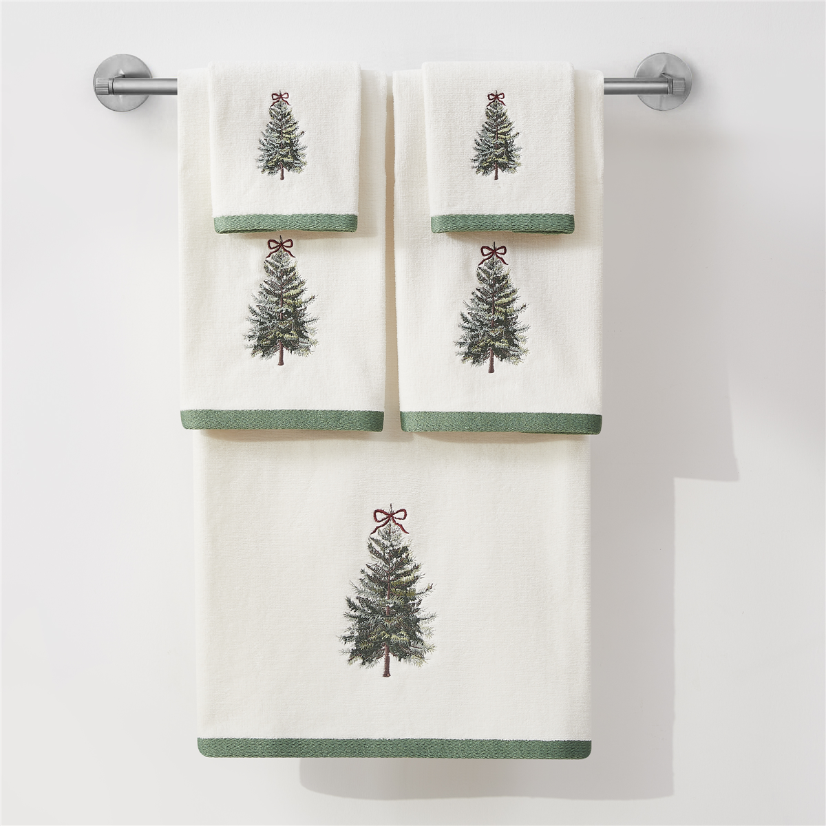 Avanti Snowy Pines Towel Collection