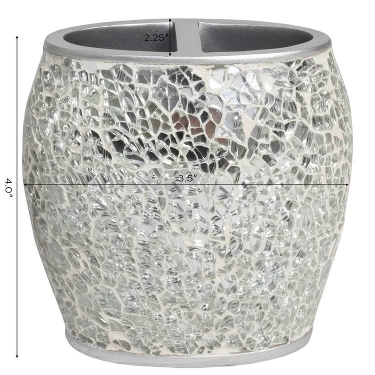Sweet Home Collection Glamour Toothbrush Holder