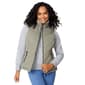 Womens Free Country Reversible Puffer Vest with Sherpa Lining - image 1