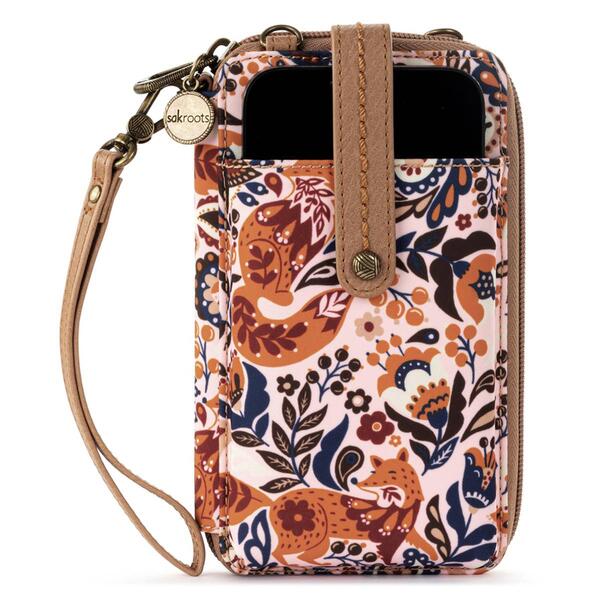Sakroots Salinas Smartphone Crossbody - Autumn Enchanted Forest - image 