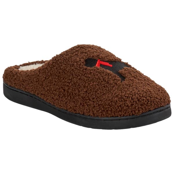 Mens Preswick & Moore&#40;R&#41; Dog with Scarf Slippers