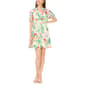 Womens MSK Short Sleeve Floral Babydoll A-Line Dress - image 3