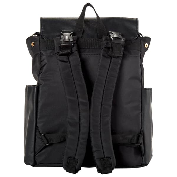 Jessica Simpson Pleather Backpack Diaper Bag