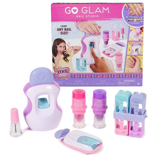 Girls Spin Master Go Glam Studio Nail Kit - image 