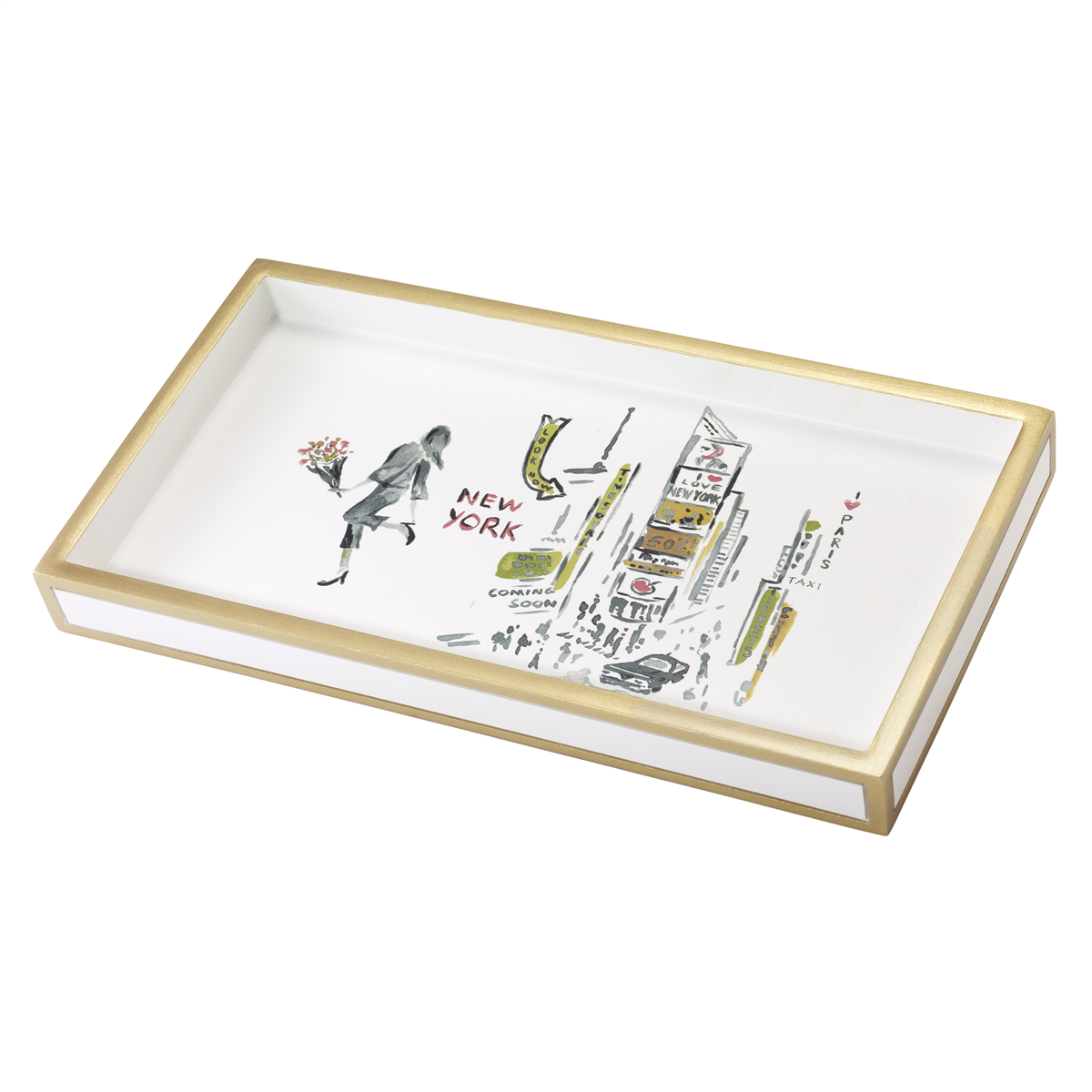 Nicole Miller City Girl Vanity Tray