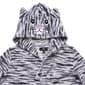 Juniors PJ Essentials Animal Stripe Hooded Pajama Onesie - image 2