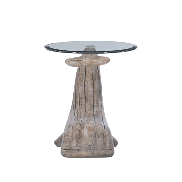 Linon Home Decor Moby Whale Side Table Driftwood