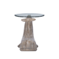 Linon Home Decor Moby Whale Side Table Driftwood - image 2