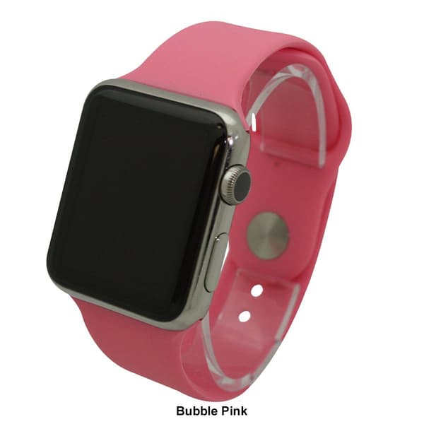 Womens Olivia Pratt&#8482; Solid Silicone Apple Watch Band - 8812