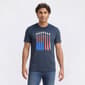 Mens Afterburner Flag USA Short Sleeve Tee - image 1