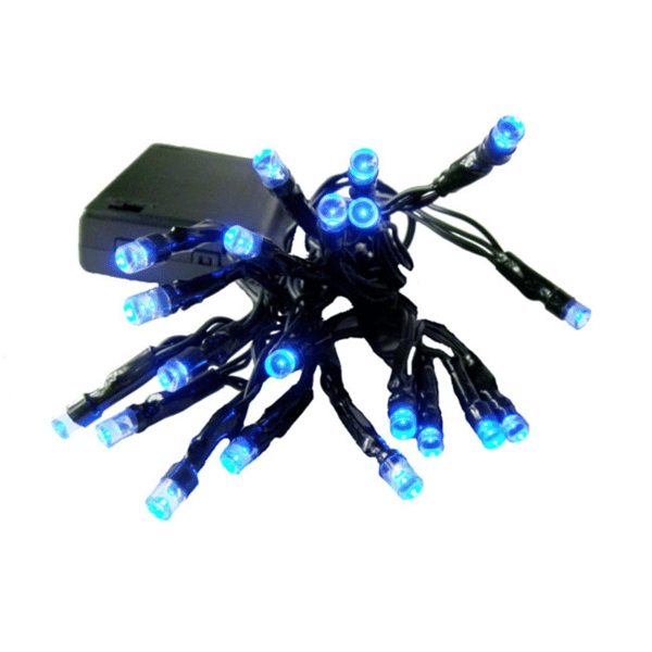 Sienna 6.25ft. 20ct. Blue LED Wide Angle Christmas Lights