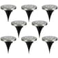Northlight Seasonal Solar Powered LED Pathway Markers - Set of 8 - image 1