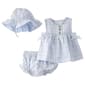 Baby Girl (NB-9M) Carter''s(R) Gingham Ruffle Shorts Set w/ Hat - image 1