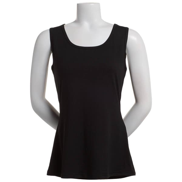 Womens Runway Ready Solid Milky Tank Top
