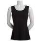 Womens Runway Ready Solid Milky Tank Top - image 1