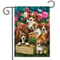 Briarwood Lane Garden Dogs Garden Flag - image 1