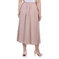 Petite NY Collection Pull On Button Front Woven Gauze Skirt - image 2