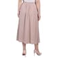 Petite NY Collection Pull On Button Front Woven Gauze Skirt - image 2