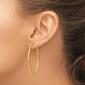 Gold Classics&#8482; 41mm. 14k Polished Endless Hoop Earrings - image 3