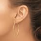 Gold Classics&#8482; 41mm. 14k Polished Endless Hoop Earrings - image 3