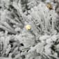 Northlight Seasonal 24in. Pre-Lit Snowy Pine Christmas Wreath - image 5