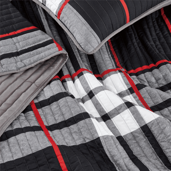 Truly Soft Danbury Plaid 3pc. Quilt Set
